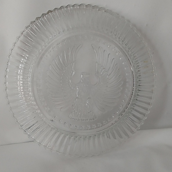 Americana, liberty bell salt and pepper shakers, eagle plate, coffee carafe - Picture 9 of 11